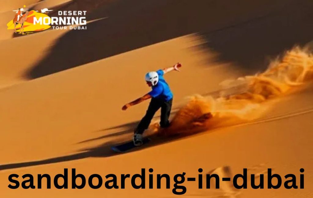 Sandboarding in Dubai