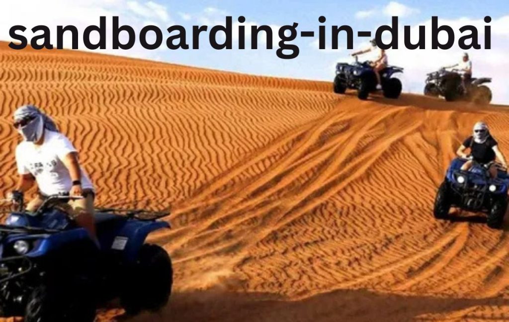 Sandboarding in Dubai