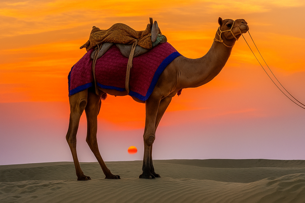 Private Morning Desert Tour Dubai Camel Riding