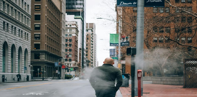 Winter in Dubai Streets